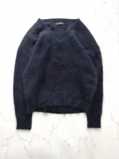 green label relaxing Vネック プルオーバーニットふわふわ