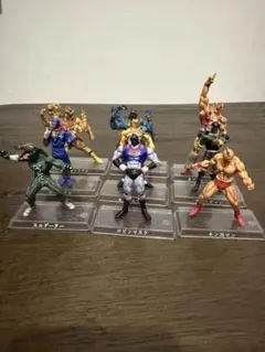 BANDAI 聖闘士星矢 フィギュア セット 7体 昭和レトロ ジャンク品 