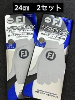 フットジョイ ナノロックツアー FGNT24WT ホワイト 24cm 2セットのサムネイル