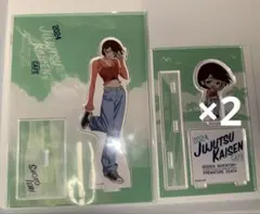 呪術廻戦 家入硝子 アクリルスタンド 3点