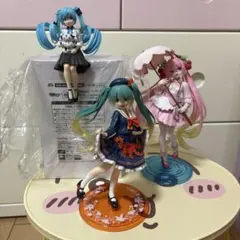 ***様 初音ミク　桜ミク　フィギュア　まとめ売り　4体セット