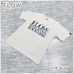 FLOW アニメ縛り　Lサイズ ツアーTシャツ　綿100% バンドロゴ　半袖