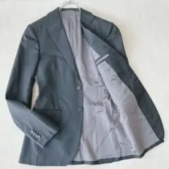 BEAMS F ビームスエフ テーラードジャケット 44 ブラック ウール