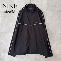 NIKEナイキ　袖ラインナイロンジャケット ウィンドブレーカー Mのサムネイル