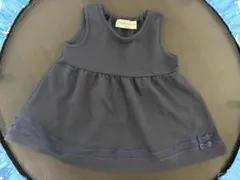 紺色ノースリーブ ワンピース 80cm