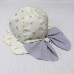 Ampersand 日除けリボンハット 52cm