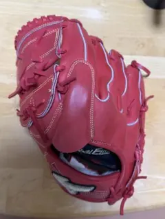 MIZUNO Global Elite 軟式野球グローブ レッド