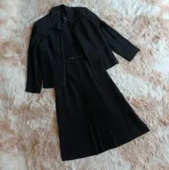 SOIR PRINTEMPS　ジャケット+ベルト付きワンピース　高級セットアップ