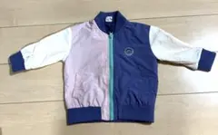 littc 配色　ブルゾン　アウター　ジャケット　パステル　シャカシャカ　90㎝
