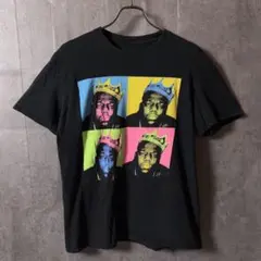 Notorious B.I.G. ビギー ポップアート ラップTシャツ 黒
