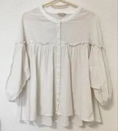 サマンサモスモス ギャザーブラウス