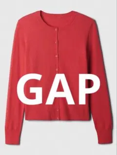 GAP カーディガン 赤 xs レディース トップスのサムネイル