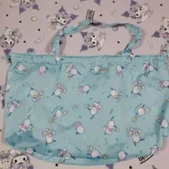 ポチャッコ　手提げ袋　巾着トート