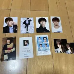 SnowMan 渡辺翔太　開運証明写真　TVガイド　デンホリ　名刺風カード