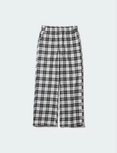 ユニクロ　フランネルチェックパンツ