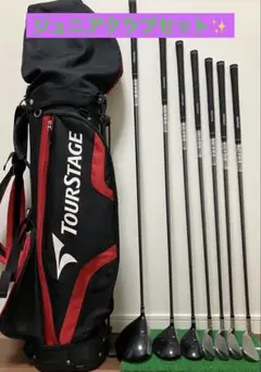 135～155cm ツアーステージ ジュニア ゴルフクラブセット 5本セット ◇ 良品】BRIDGESTONE ブリヂストン TOURSTAGE Jr ツアーステージ