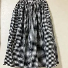 新品 INES DE LA FRESSANGEギンガムチェックロングスカート