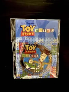 【期間限定】ディズニー トイストーリーホテル オープン記念 バッジ ピンバッジ