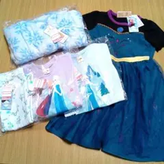 アナ雪　エルサ　戴冠式ドレス入り✨ジャケット　トレーナー　ズボン5点セット90