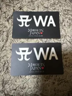 新品　浜崎あゆみ　ステッカー　AWA 2枚セット