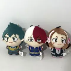 僕のヒーローアカデミア チビちびぐるみ 3種セット