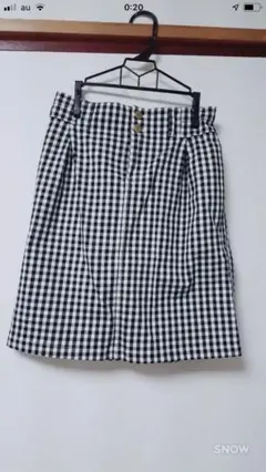 ギンガムチェック スカート