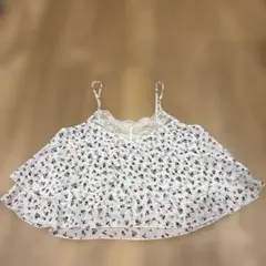 W CLOSET フラワープリント キャミソール　ビスチェのサムネイル