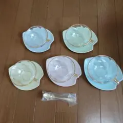 Katsura 花柄カップセット 5点