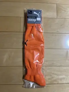 PUMA フットボールソックス オレンジ 25-27cm