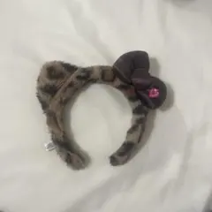 USJ ヒョウ柄カチューシャ キティ