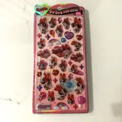 正規品　パワーパフガールズ ポップシール　うるちゅる　ボンボンドロップ　立体