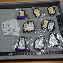 んぽちゃむ カプセルラバーストラップ 全8種セット きみまろ