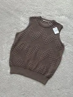 URBAN RESEARCH ニットベスト 新品✨ 【F】モカ ブラウン系