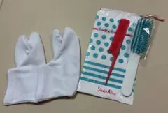 子供用 足袋16㎝〜18cm 七五三　5歳　ブラシ,コーム付き！