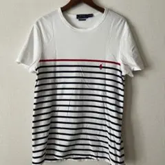 ポロラルフローレン　パネルボーダーTシャツ
