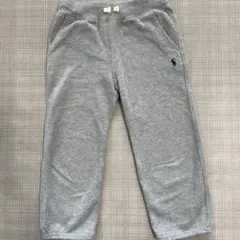 ポロロゴ入り グレー 長ズボン