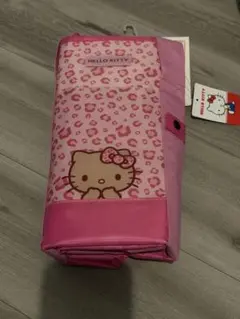 アベイル 日焼けキティ 保冷お買い物バッグ ピンク 豹柄