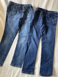 UNIQLO 子供用ジーンズ２本　140.150