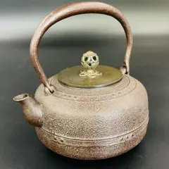 中国宜興 清 名工 金士恒 光緒七年 漢詩彫 紫砂急須 造形紫砂壺 砲口