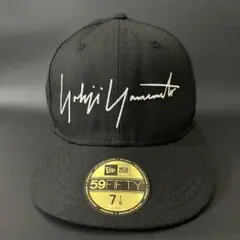 ヨウジヤマモト　ニューエラ　コラボ　ベースボールキャップ　ブラック　黒