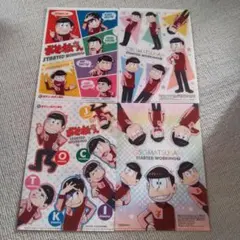 おそ松さん✕セブンイレブン クリアファイル4枚セット