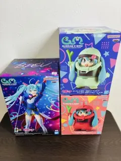 ガンダム45周年X初音ミク　フィギュアセット