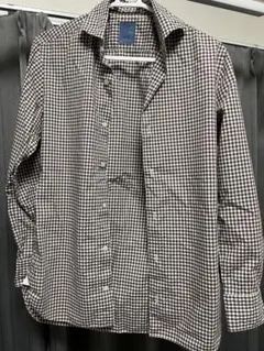 BARBA Dandy Life ギンガムチェック 長袖シャツ　37のサムネイル