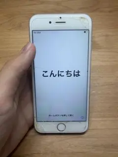 iPhone 6s 32GB シルバー 画面割れあり 初期化済み