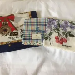 新品ブランドハンカチセット