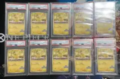 【PSA10連番】ポケカピカチュウ イラストレーションコンテスト2024 10枚