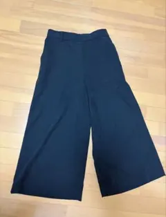 a.v.v ガウチョパンツ ブラック