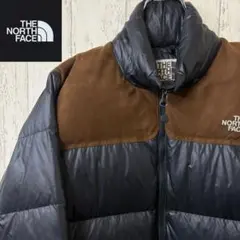 【激レア】ノースフェイス　ホワイトレーベル　ヌプシ　ダウンジャケット　韓国限定