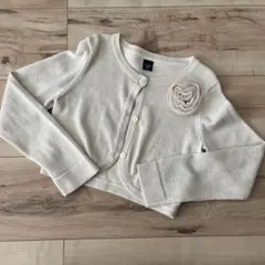 babyGap 110cm ラメ入りカーディガン　ボレロ