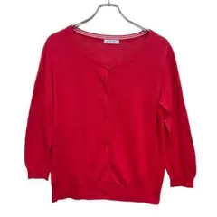 【まとめ買い歓迎！】グローバルワーク レディースカーディガン 赤 Fサイズ